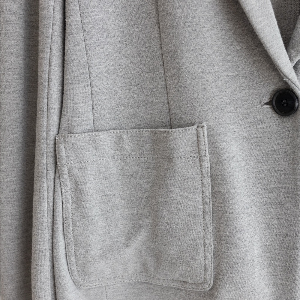 LOFT Light Gray Women's Blazer - Size Small - Picture 3 of 6